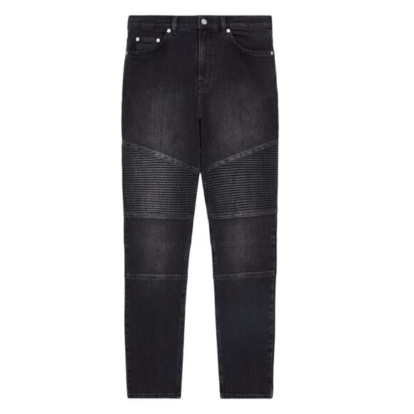 The Kooples Black, 32, Mens Moto Skinny Denim 275$ NWT - Picture 1 of 10